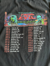 Load image into Gallery viewer, They Said It Couldn’t Happen Again Twins of Evil The Second Coming Tour 2017 Zombie and Manson tee size XXL!
