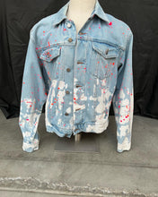 Load image into Gallery viewer, Pittsburgh Steelers Dyed Jean Jacket size Small!
