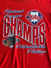 Load image into Gallery viewer, National League Phillies Champs 1993 tee size Medium!
