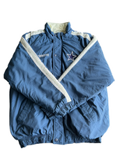 Load image into Gallery viewer, Cowboys Starter Jacket size Large!
