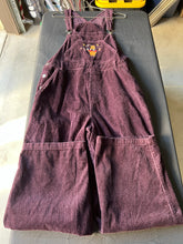 Load image into Gallery viewer, Winnie the Pooh Corduroy Overalls size XL!
