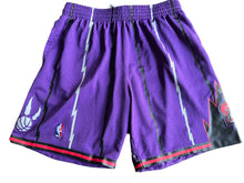 Load image into Gallery viewer, Toronto Raptors 1998-1999 Mitchell &amp; Ness Hardwood Classics Shorts size XL!
