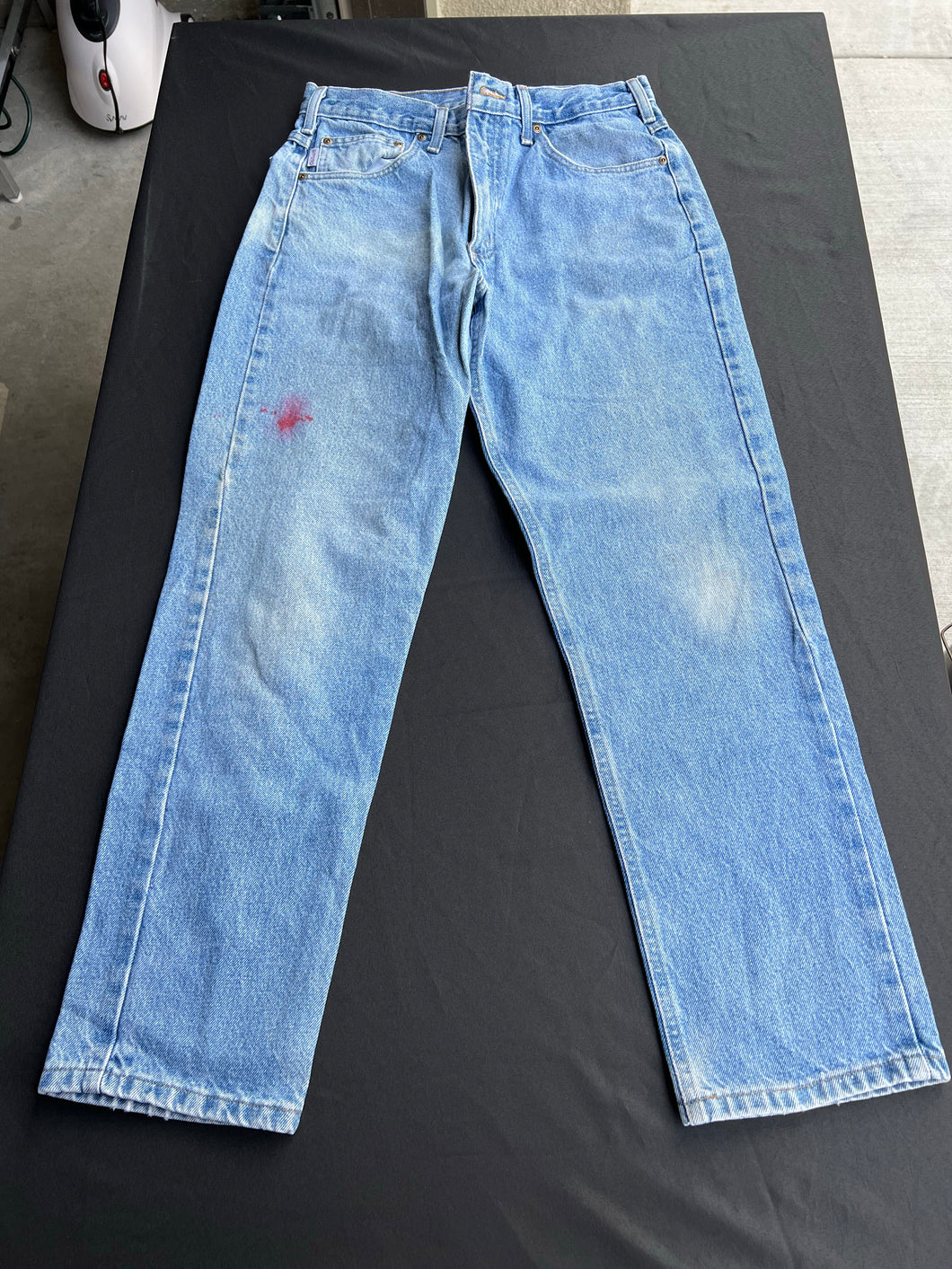 Carhartt Light Blue Wash Denim Jeans size 33x30